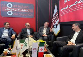 هم‌افزایی صنعت،سرمایه و سیاست برای توسعه تولید؛دیدار نماینده اهواز،مدیران صبا انرژی و گروه ملی فولاد با مدیرعامل فولاد اکسین