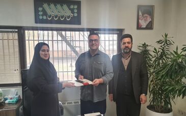 تقدیر از خانواده معظم شهید محمدرضا جعفرپور در ایمیدرو