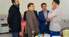 در ایام دهه فجر پیروزی انقلاب اسلامی انجام شد: دیدار مسئولان ذوب‌آهن اصفهان با جانبازان بیمارستان شهید رجایی نجف‌آباد در دهه فجر