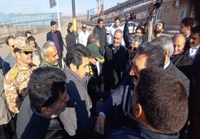بازدید وزیر صمت از معادن سنگان و عملیات استخراج سنگ آهن شرکت اپال کانی پارس