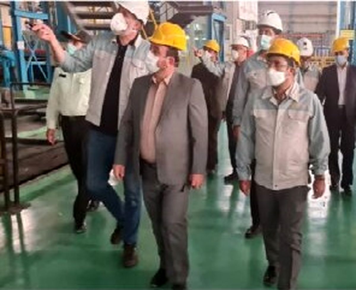 بازدید فرماندهی انتظامی استان چهارمحال و بختیاری از شرکت ورق خودرو چهارمحال و بختیاری