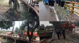 فولاد هرمزگان بحران بارندگی‌های شدید را در محیط شرکت مدیریت کرد