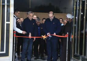 با حضور مدیرعامل شرکت فولاد خوزستان؛آیین افتتاح ساختمان جدید مرکز آموزش و توسعه منابع انسانی انجام شد