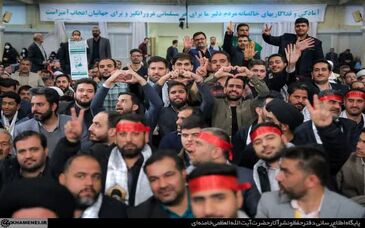دیدار مدیرعامل و کارکنان فولاد اکسین خوزستان با رهبری