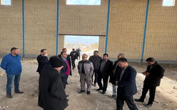 بازدید مدیرعامل اپال کانی پارس از روند ساخت ورزشگاه قاسم‌آباد و بازسازی بخش زنان بیمارستان خواف