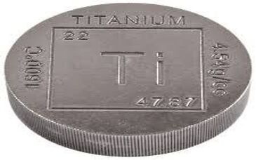 فلز تیتانیوم  Ti