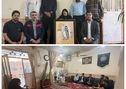 دیدار جمعی از کارکنان فولاد اکسین با خانواده شهید تقوی‌ فر/تجلیل از مقام شهدا و پاسداشت فرهنگ ایثار
