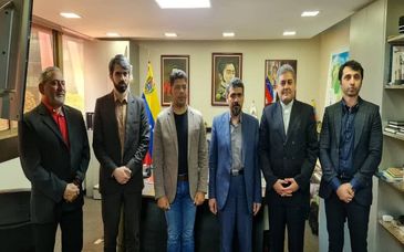 "نشست معاونین وزارتخانه های صمت و کار با وزیر معادن ونزوئلا "