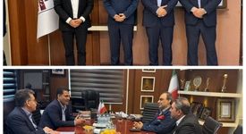 دیدار مدیر شعب بانک مسکن استان با مدیرعامل شرکت فولاد اکسین خوزستان / گامی در جهت توسعه همکاری‌های مالی و سرمایه‌گذاری