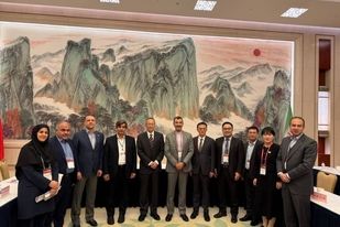 رئیس هیأت عامل ایمیدرو با رئیس انجمن معدنکاری چین دیدار کرد