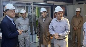 بازدید مدیرعامل شرکت ملی مس از کارخانه تغلیظ مجتمع مس سرچشمه

