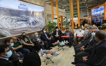 حضور گروه چادرملو در نمایشگاه سمپوزیوم فولاد کیش
