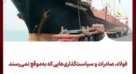 فولاد، صادرات و سیاست‌گذاری‌هایی که به‌موقع نمی‌رسند