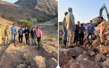 بازدید مدیرکل صمت جنوب کرمان از آغاز عملیات اکتشاف پهنه شرکت گهر زمین

