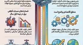 اقتصاد با انرژی زنده است: چرا محدودیت انرژی صنایع به ضرر اقتصاد ملی است