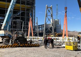 نصب 635 تن از تجهیزات اصلی ناحیه خردایش پروژه تغلیظ فاز2و3 با تکیه بر توانمندی های داخلی