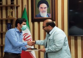  تقدیر از سرپرست مکانیک و سیالات شرکت مهندسین مشاور پیشگامان فولاد جنوب