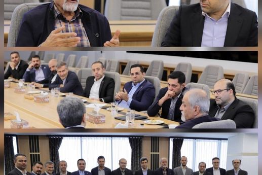 نشست مشترک انجمن فولاد و بورس کالا با محوریت مدیریت بازار فولاد