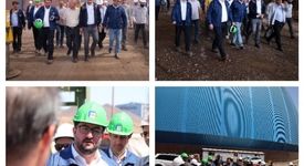 لبخندسرمایه گذاران/در‌پیشرفت چشمگیر پروژه فولادشرق خراسان 