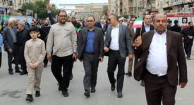 تجدید میثاق خانواده فولاد اکسین خوزستان با آرمان‌ های انقلاب در یوم‌ الله ۲۲ بهمن