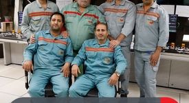 «حس خوب» با همکاران/همکاران صمیمی انبار تختال و کوره‌های پیشگرم نورد گرم