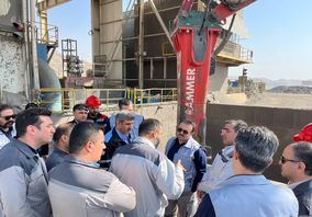 تمرکز مدیرعامل اپال بر افزایش کارایی ماشین‌آلات و بهبود فرآیندهای تولید در معادن سنگان