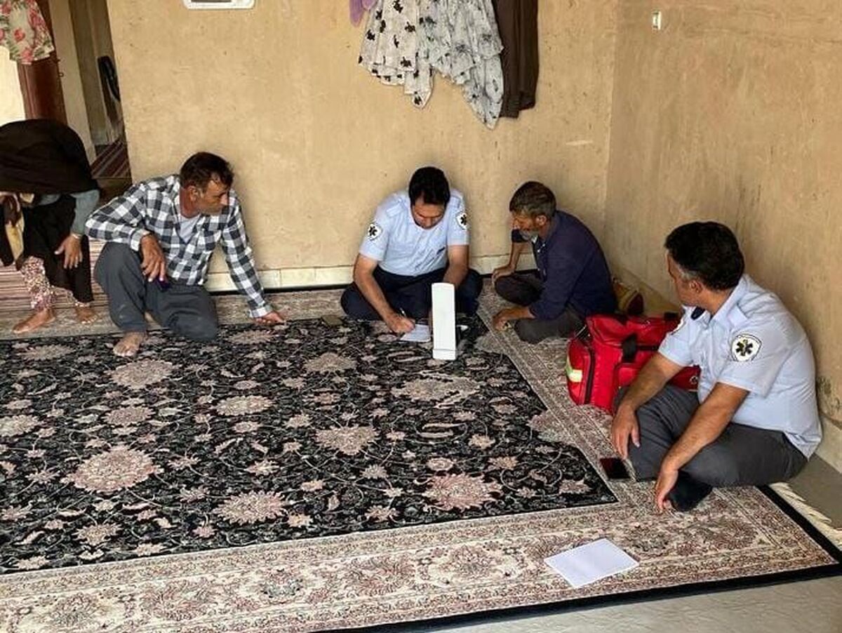  کاروان سلامت گل‌ گهر به مناطق کم‌برخوردار رفت