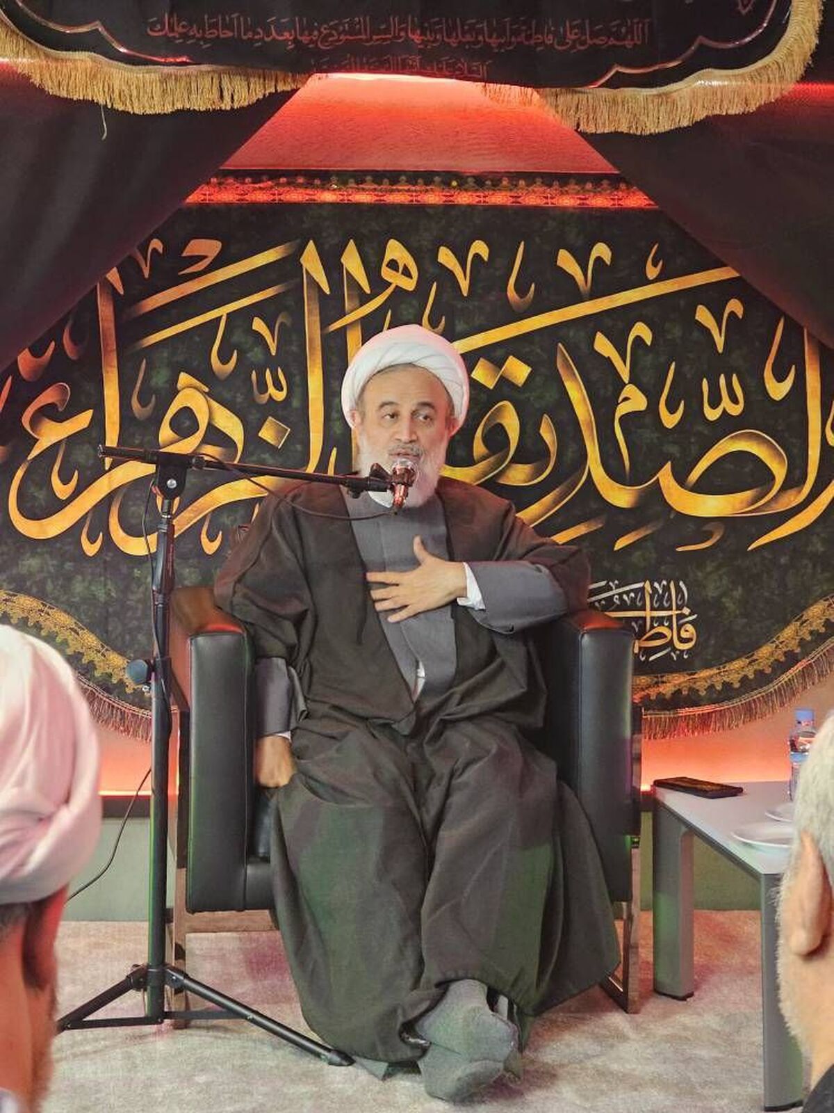 اقامه عزا شهادت حضرت زهرا(س) در دفتر تهران شرکت آهن و فولاد ارفع