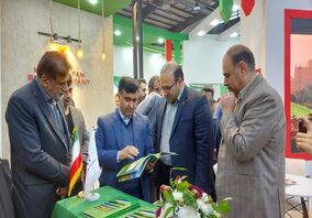  بیستمین نمایشگاه بین‌المللی محیط زیست  با حضور فولاد خوزستان در محل نمایشگاه بین‌المللی تهران افتتاح شد