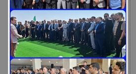 آغاز عملیات اجرایی ساخت ورزشگاه فوتبال ۱۰ هزارنفری چادرملو اردکان