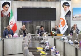 بازدید و برگزاری جلسه کارگروه توسعه هواشناسی استان خراسان شمالی در شرکت آلومینای ایران