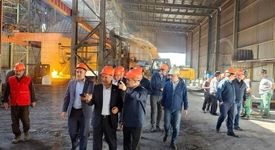 بازدید مدیران انجمن فولاد ایران از مجتمع فولاد صنعت بناب، بزرگترین کارخانه فولاد بخش خصوصی شمال غرب کشور