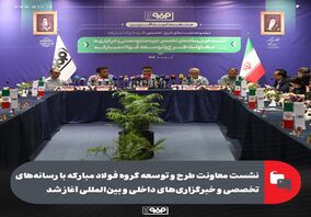 شست معاونت طرح و توسعه گروه فولاد مبارکه با رسانه‌های تخصصی و خبرگزاری‌های داخلی و بین‌المللی آغاز شد