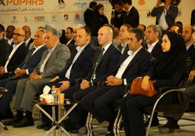 حضور محمد آقاجانلو، رئیس هیات عامل ایمیدرو در مراسم افتتاح چهاردهمین همایش و نمایشگاه بین‌المللی فرصت‌های سرمایه‌گذاری در معدن و صنایع معدنی ایران (ماینکس)