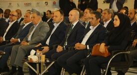 حضور محمد آقاجانلو، رئیس هیات عامل ایمیدرو در مراسم افتتاح چهاردهمین همایش و نمایشگاه بین‌المللی فرصت‌های سرمایه‌گذاری در معدن و صنایع معدنی ایران (ماینکس)