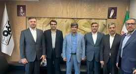 مراسم معارفه مدیرعامل جدید شرکت فرآوری معدنی اپال کانی پارس  با حضور مدیرعامل فولاد مبارکه