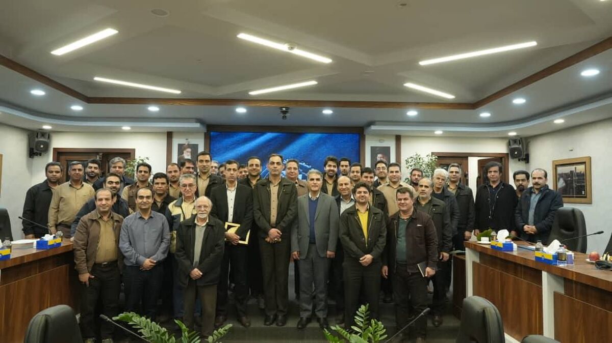 تودیع و معارفه مدیر کارخانه گندله‌سازی مجتمع صنعتی چادرملو