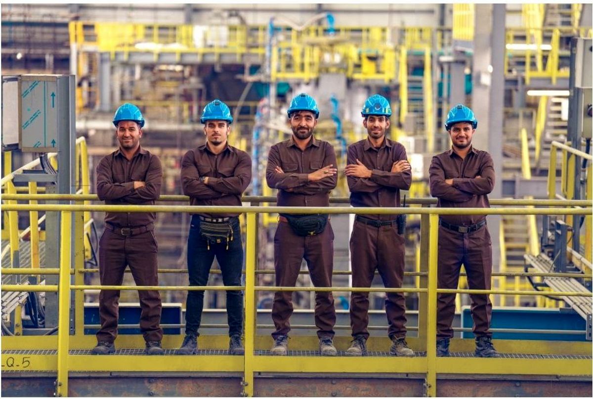 تعالی و بالندگی شرکت ملی صنایع مس ایران مرهون همت والا و توان ستودنی کارگران است