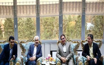 دیدار قائم مقام مدیرعامل فولاد خوزستان با دبیر ستاد توسعه فناوری نانو و میکرو کشور