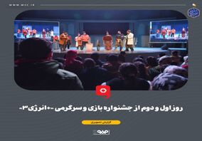 گزارش تصویری: روز اول و دوم از جشنواره بازی و سرگرمی «+انرژی۳»