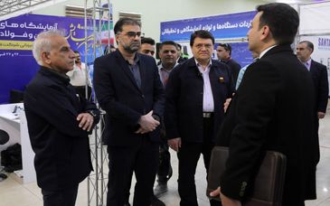 نخستین نمایشگاه آزمایشگاه‌ها همراه با ارائه مقالات و طرح‌های بهبود زنجیره معدن و فولاد