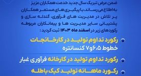 رکود تولید در اسفندماه ۱۴۰۳