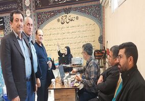 اهدای خون کارکنان شرکت فولاد اکسین خوزستان 
