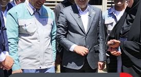 وزیر علوم، تحقیقات و فناوری وارد فولاد مبارکه شد