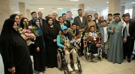 استقبال از قهرمان فولادی پرتاب نیزه جهان