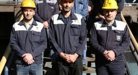 خط بخار اختصاصی کوره بلند یک ذوب آهن اصفهان احداث شد