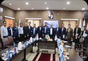 نشست مشترک مدیرعامل و معاونین شرکت صبا فولاد خلیج فارس با مدیرعامل و معاونین بانک ملت/بررسی و پیگیری تامین مالی طرح فازهای توسعه صبا فولاد