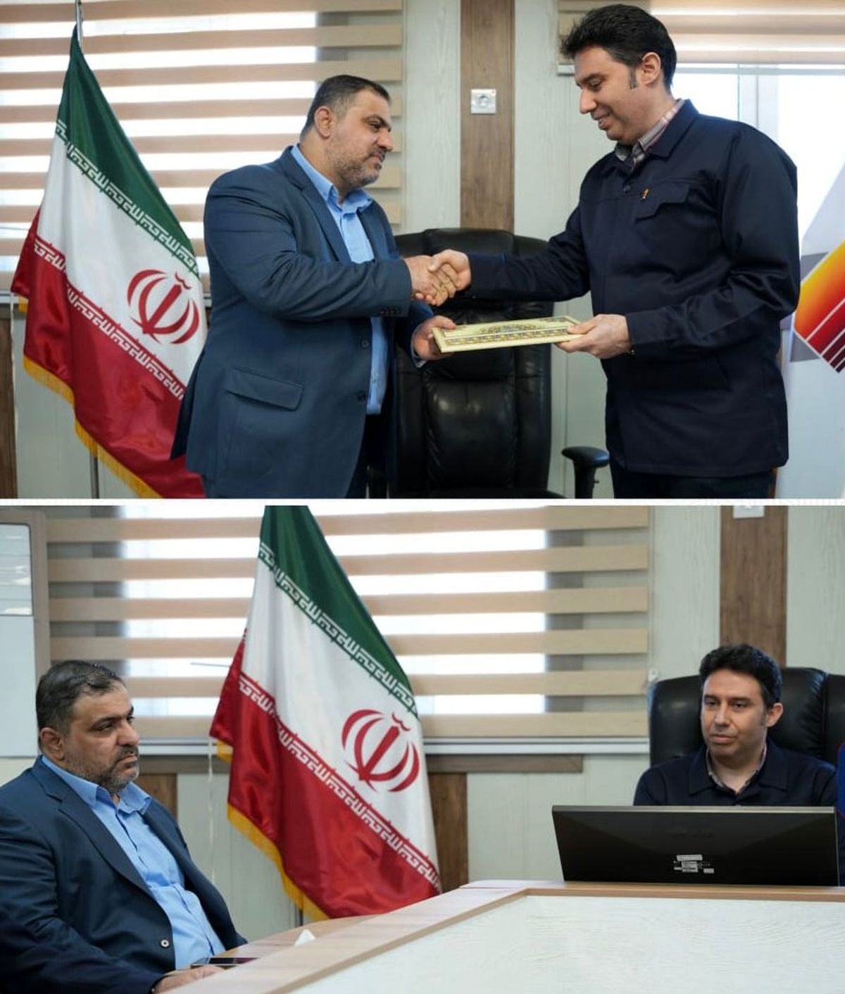 قائم‌مقام مدیرعامل شرکت ایده‌پردازان صنعت فولاد معارفه شد