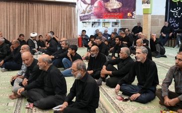 گرامیداشت سالگرد سردار شهید ذبیح‌الله عاصی‌زاده در شب تاسوعا در اردکان