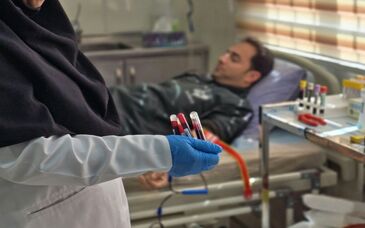 اهدای خون کارکنان مجتمع فولاد غدیر نی‌ریز؛ بیش از ۳۱ هزار سی‌سی خون اهدا شد

